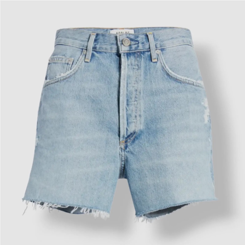 Agolde Dee High-Waisted Shorts